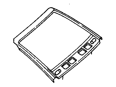 Chevy 12517625 Windshield Frame