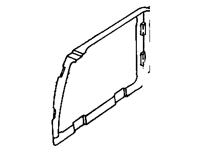 Chevy 10187347 Gate Panel