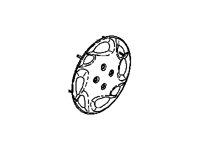 Saturn SC2 Wheel Cover - 21012841