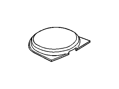 Pontiac 10293350 Spare Cover