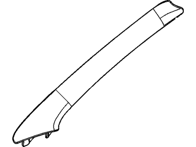 Oldsmobile 25720764 Windshield Pillar Trim