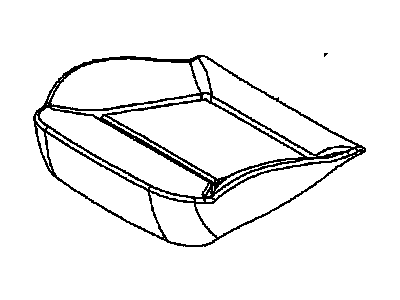 Saturn 13217174 COVER,FRONT SEAT CUSHION(CHARCOAL)