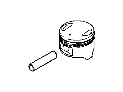 1986 Chevy Sprint Piston - 96053322