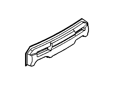 GM 3547867 Impact Bar, Rear
