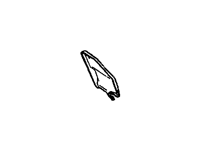 22522943 GM Shield, Fuel Tank Filler Illustration 1 of 1