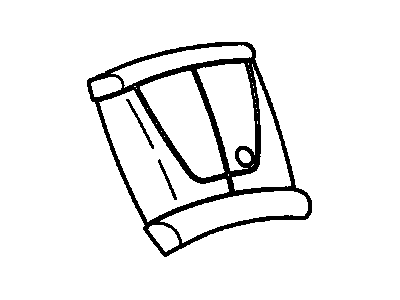 Buick 16823177 AIRBAG,STEERING WHEEL(14.865)