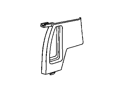 Oldsmobile 10076995 Quarter Trim