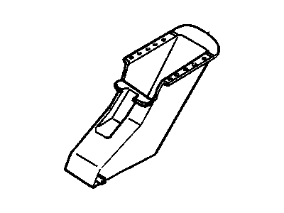 1997 Buick Skylark Center Console Base - 22585944