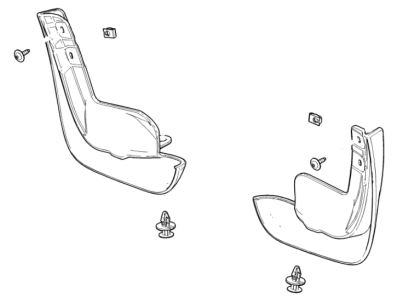 Chevy 95936806 Mud Guard