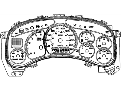 Chevy 16230512 Lens