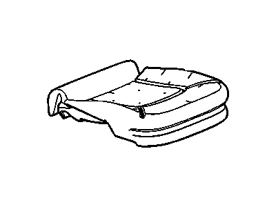 2011 Chevy HHR Seat Cushion Pad - 25946375