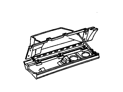 Chevy 22555703 Glove Box