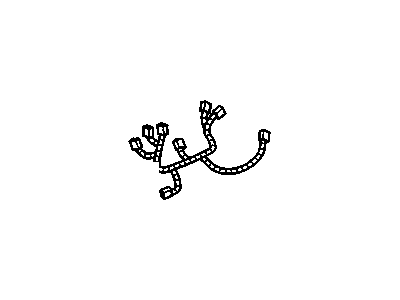 Buick 25733056 HARNESS,FWD LAMP WIRING(INCLUDES 31)(INCLUDES ADDED DIODE ON RH COOLING FAN.)