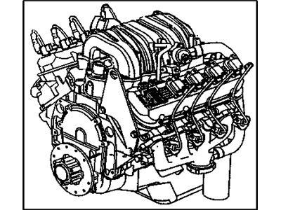 Chevy 19207552 Engine