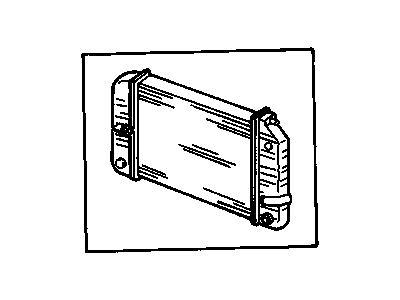 Chevy Beretta Radiator - 52470119