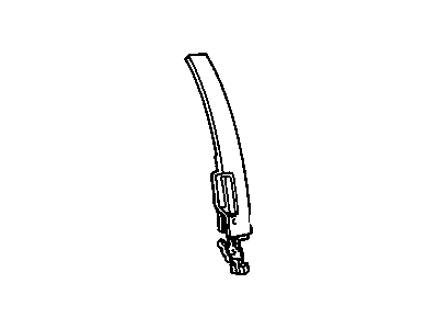 1995 Oldsmobile Cutlass Supreme Door Handle - 10296626