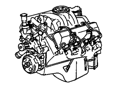 Chevy 88894128 Engine