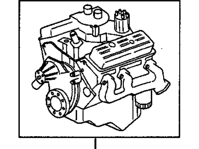 GMC 12363730 Engine