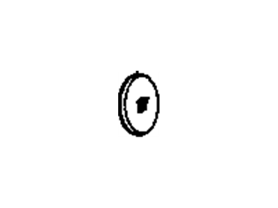 Cadillac 1619764 EMBLEM, TRIM (SPOKE)(E W/N91)