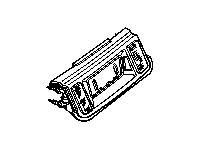 Chevy 16509814 Lens & Housing