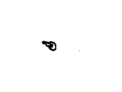 Chevy 1154605 KEY, BLANK OVAL HEAD (SECONDARY)(GROOVE D)(B&S 320653A)