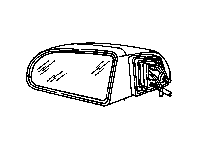 1992 Buick Riviera Side View Mirrors - 20726245