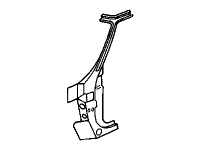 Cadillac 10274343 Outer Hinge Pillar