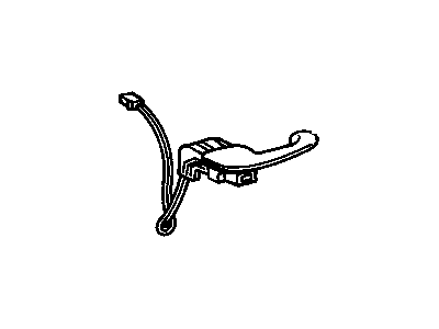 Cadillac Seville Door Handle - 16602806