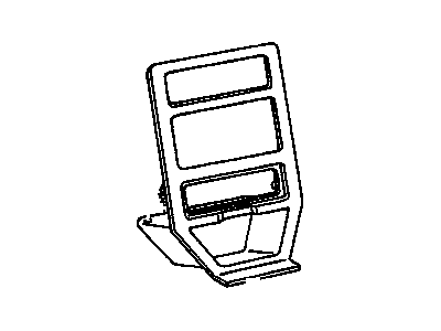 Chevy 14093429 Trim Plate