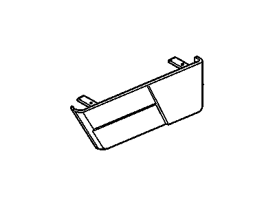 GM 15006972 Cover, Seat, Driver Side 15006972 GM Cover, Seat, Driver Side Illustration 1 of 1