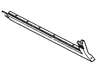 Cadillac 12505634 Rocker Molding