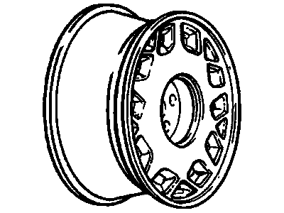 Cadillac DeVille Spare Wheel - 9593090