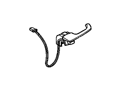 Cadillac Seville Door Handle - 20734011