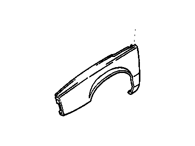 Buick 25526541 Fender