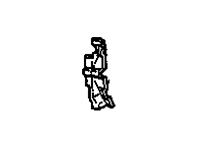 14069225 GM Sound Absorber, Front Driver Side Illustration 1 of 1