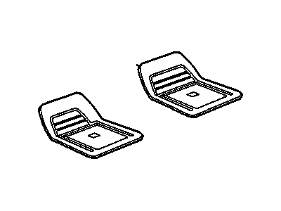 GM 12371495 Mat Package, Front Floor Mat (Vinyl) GM 12371495 Mat Package, Front Floor Mat (Vinyl)