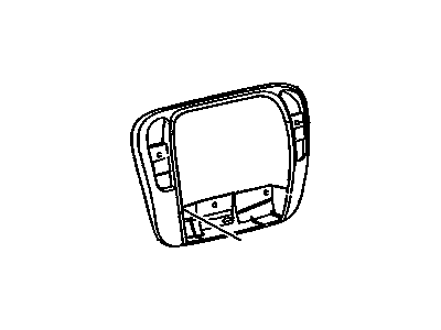 Cadillac 24413431 Trim Plate