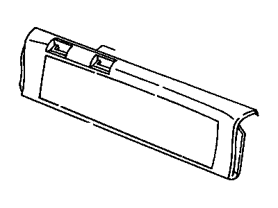 Oldsmobile 10229832 Tail Gate Trim