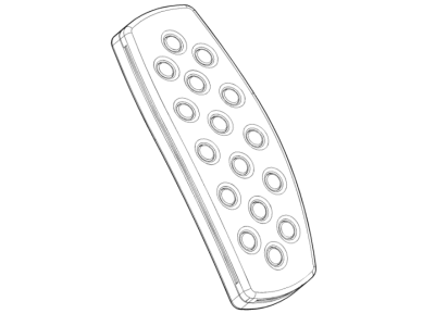 GM 42743455 Pad, Appearance Packages GM 42743455 Pad, Appearance Packages