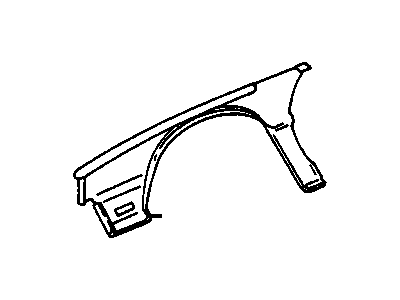 Oldsmobile 25532744 Fender