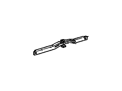Chevy 14002751 Body Side Trim Upper Reinforcement