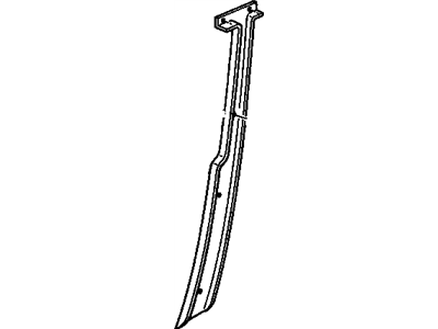 Chevy 15651473 Lock Pillar Trim