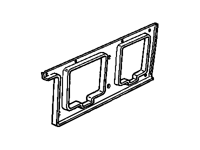 Chevy 14025331 Body Side Trim