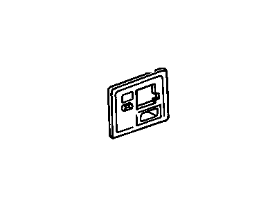 GM 15634774 Handle Bezel, Driver Side 15634774 GM Handle Bezel, Driver Side Illustration 1 of 1