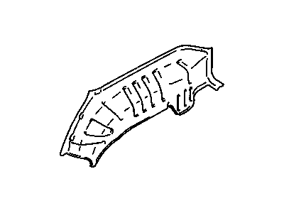 Chevy 91172719 Inner Wheelhouse