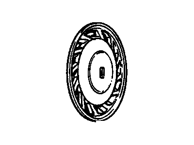 Oldsmobile Custom Cruiser Wheel Cover - 25550334
