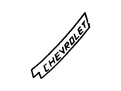 Chevy 10178362 Decal
