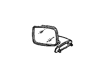 Oldsmobile Delta 88 Side View Mirrors - 20155983