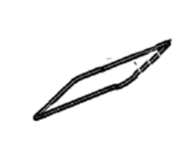 GMC 12665548 GASKET,ENGINE OIL COOLER(RECTANGULAR RUBBER SEAL)(*KIT1)