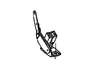 GM 88981735 Latch, Seat 88981735 GM Latch, Seat Illustration 1 of 1
